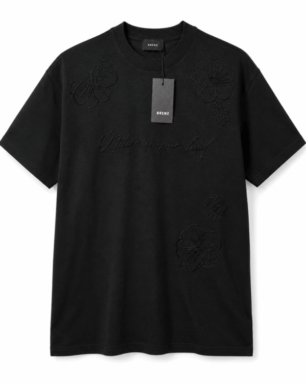 T-shirt Broderie Florale