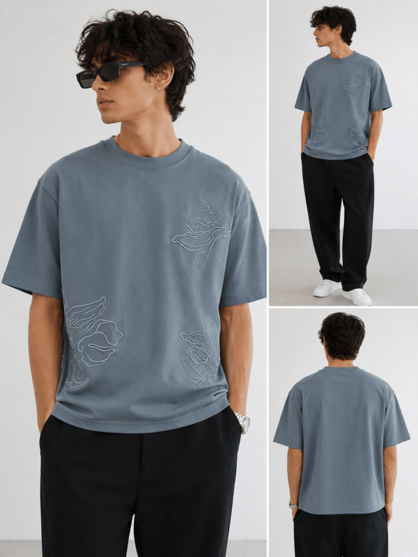 T-shirt Oversize Brodé